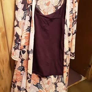 Torrid floral print kimono